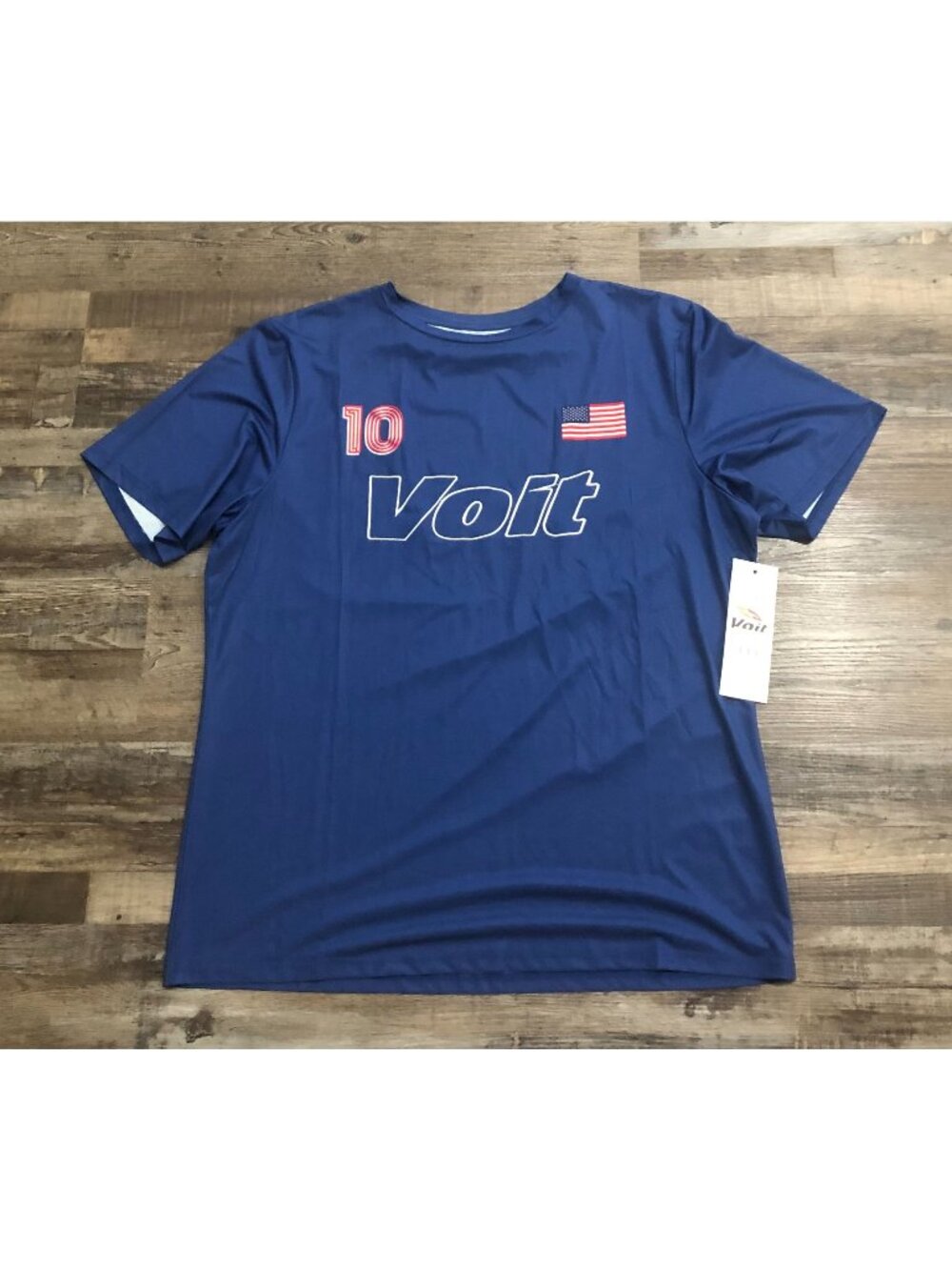 Voit Team USA Mens 2XL Blue United States Soccer Jersey New with Tags